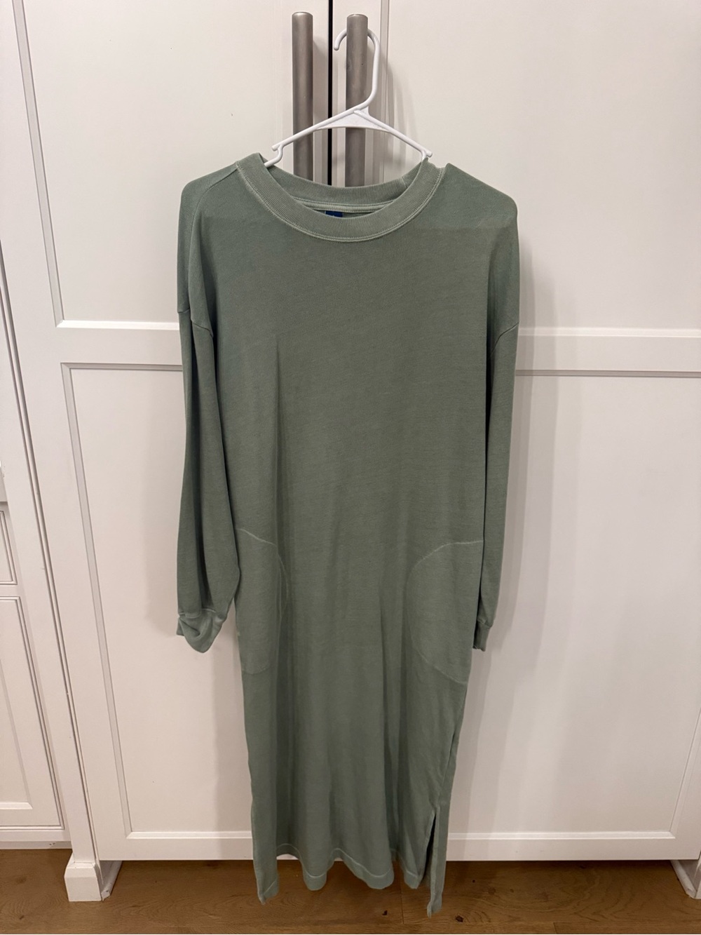 NWT Long Sleeve Knit Dress in Sage Green